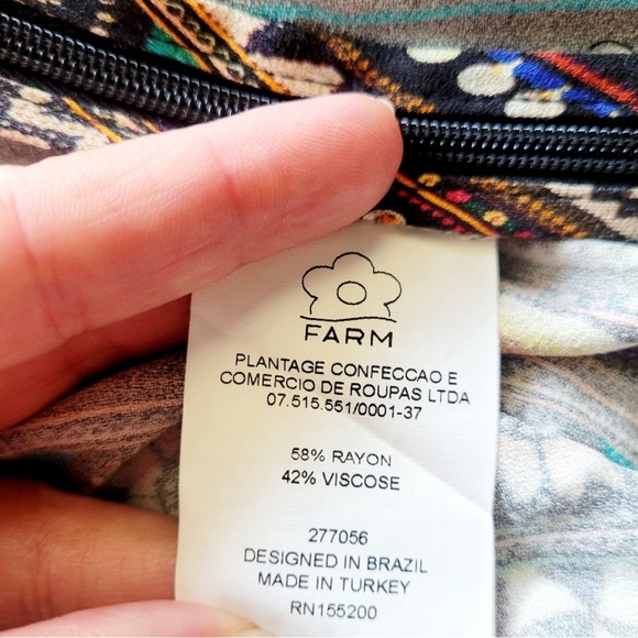 NEW FARM Rio for Anthropologie Satin Wide-Leg Pants Size Small - Picture 10 of 10